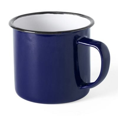 Emaille mok Sonja - 350 ml | Gekleurd | Budget - Vintage design | Tot 4 kleuren bedrukken