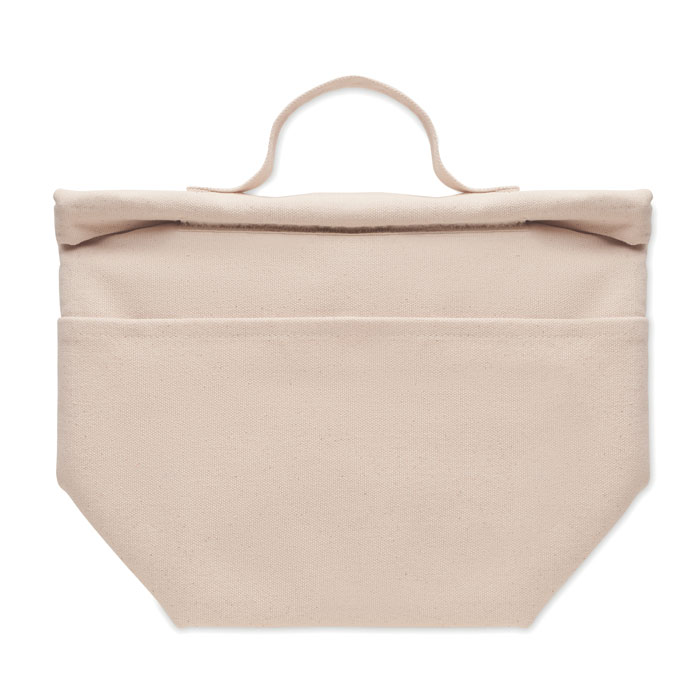 Sac isotherme pour déjeuner | Coton recyclé | Avec poche latérale | Jusqu'à 4 couleurs d'impression