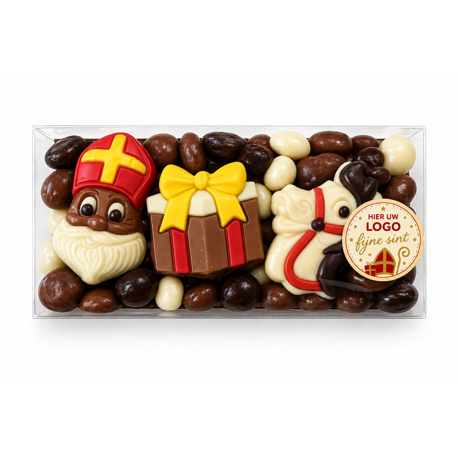 Mix regalo San Nicola – Cioccolato | 150 g | Personalizzato