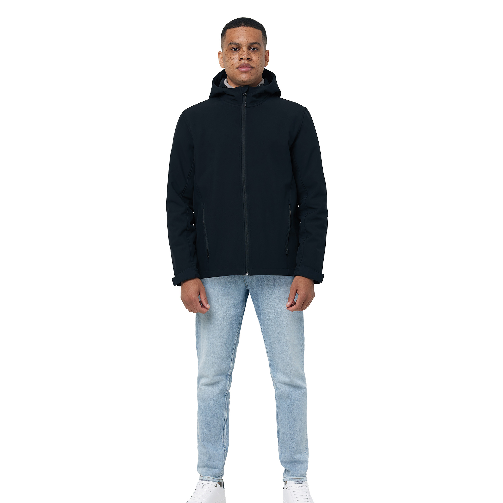 Iqoniq softshell jas - Heren | Gerecycled polyester | Full colour