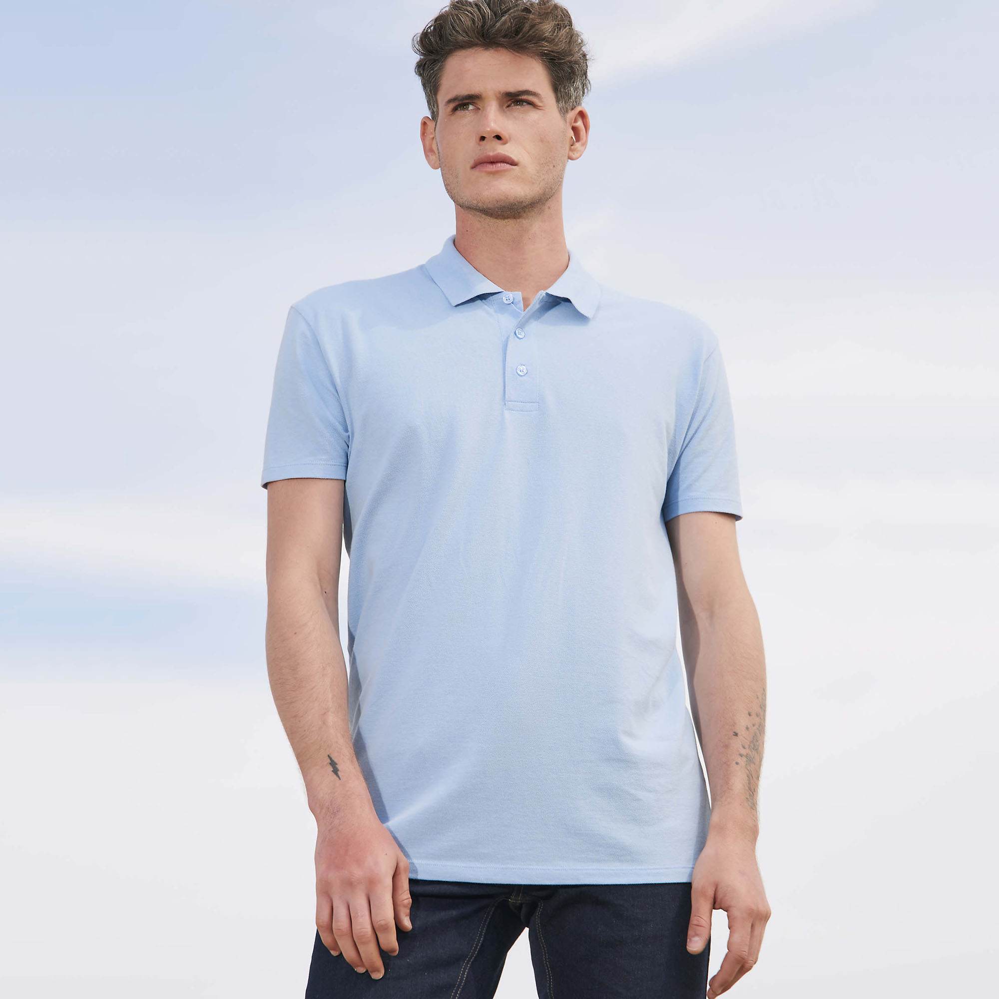 Poloshirt Neo - Heren | 170 g/m² katoen | Full Colour