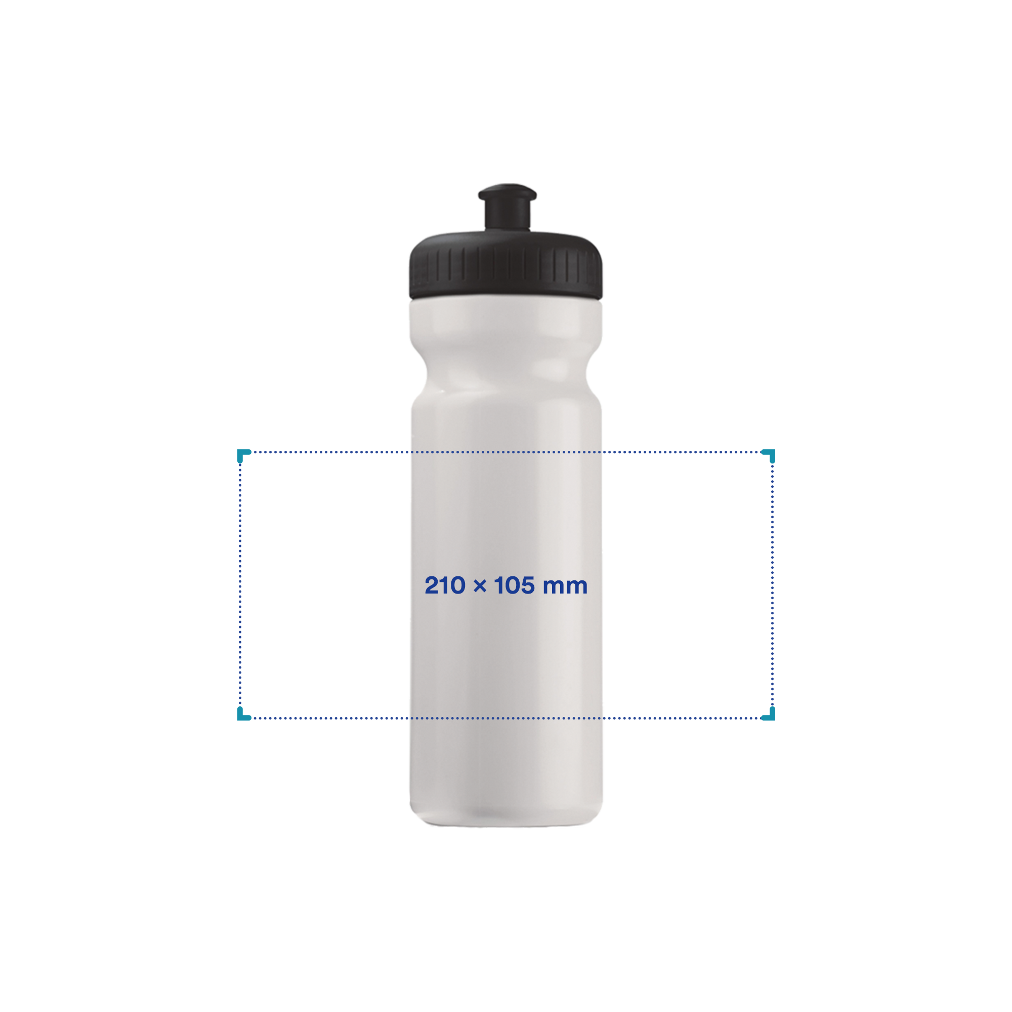 Sportflasche Sava - 750ml | Farbkombi | Vollfarbdruck
