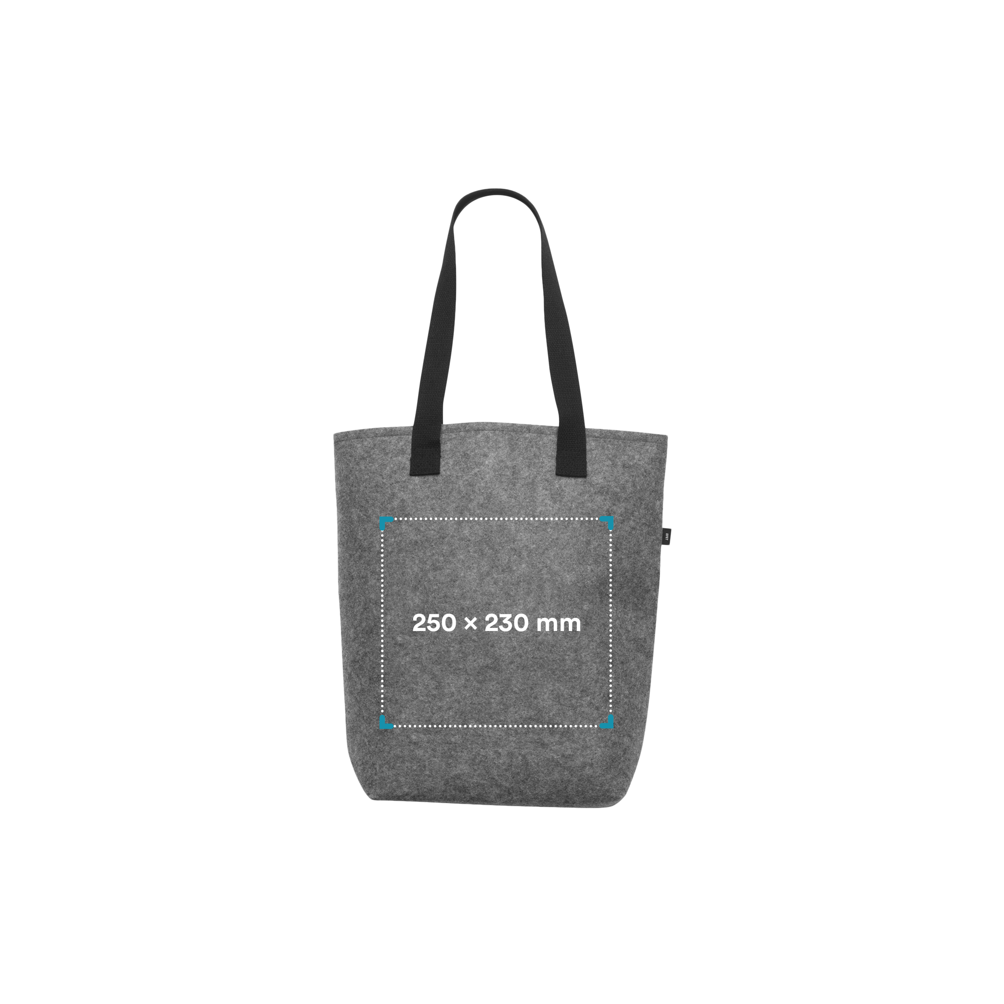 Sac cabas | Feutre RPET | Coton | Impression 1 couleur