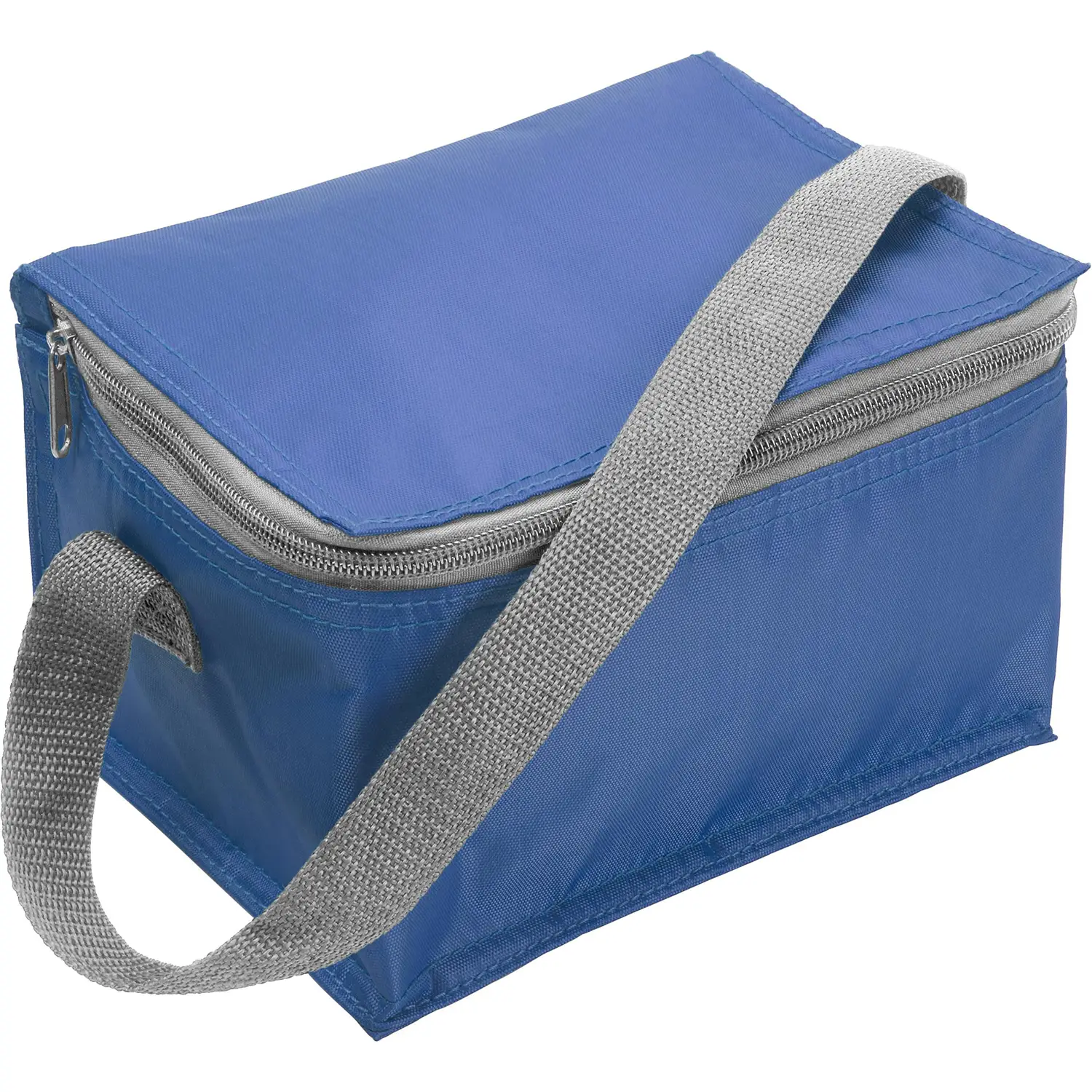 Sac isotherme – 6 canettes | Polyester 420D | Fermeture zippée | Doublure aluminium
