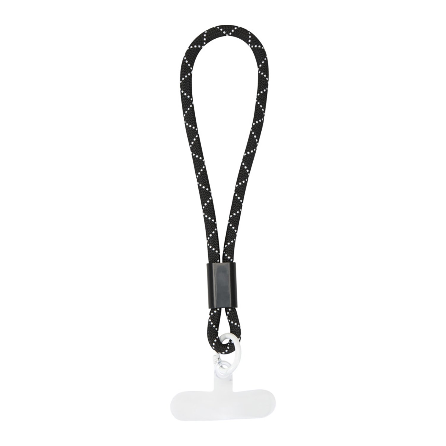 Smartphonepolsband Emma – Duurzaam & handsfree | Gerecycled ABS | 15 cm polsband | Transparante inzet