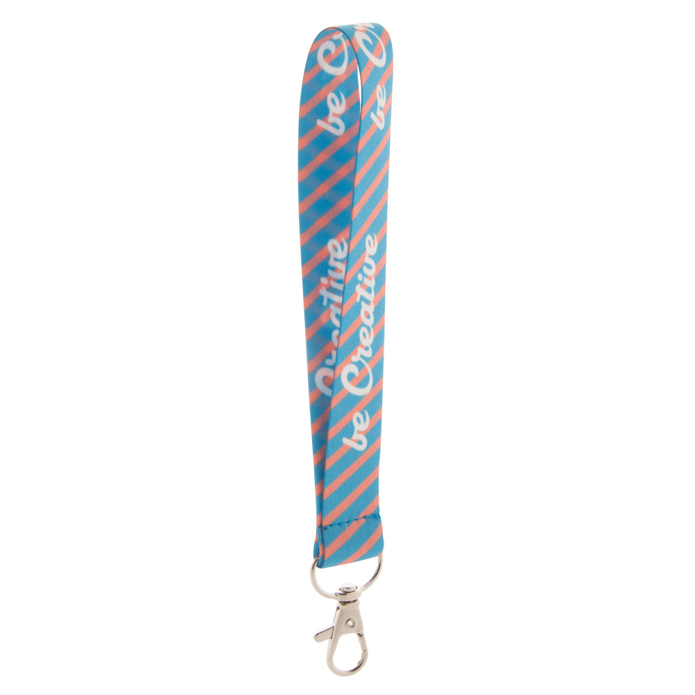 Schlüsselanhänger | Lanyard mit Karabinerhaken | All-Over-Druck | Vollfarbdruck
