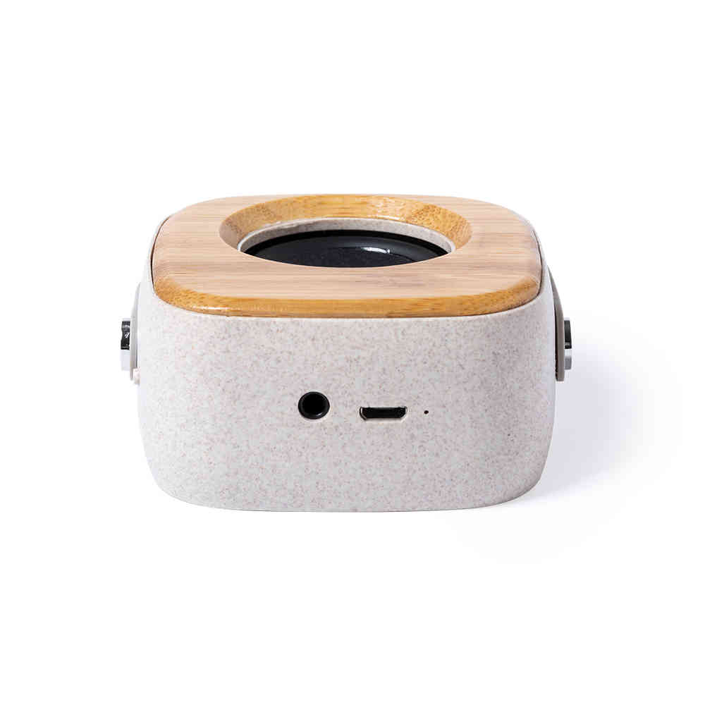 Lautsprecher Haruka | Bluetooth | Weizenstroh + Bambus