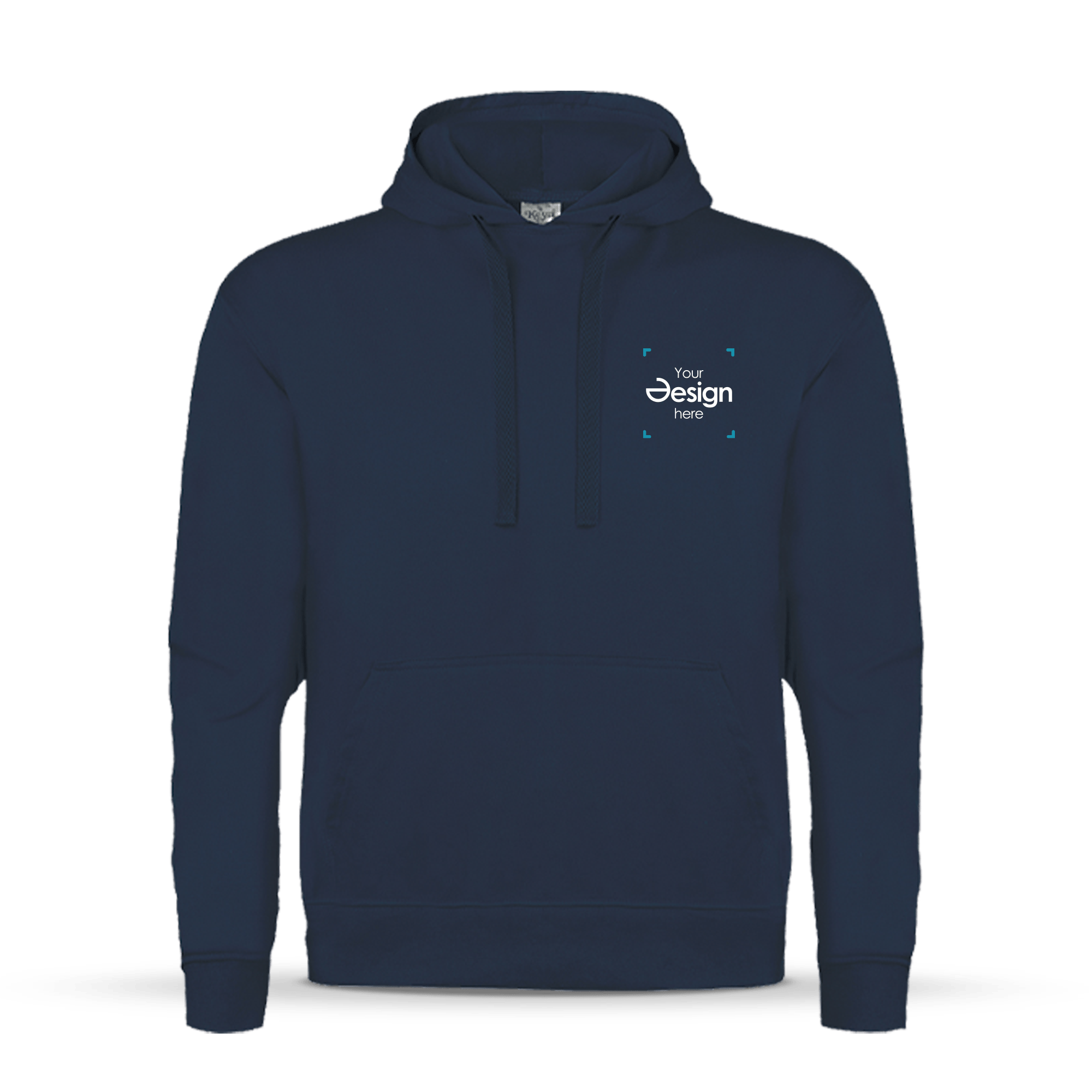 Hoodie Bram - Unisex | Katoen en polyester| Tot 4 kleuren bedrukking