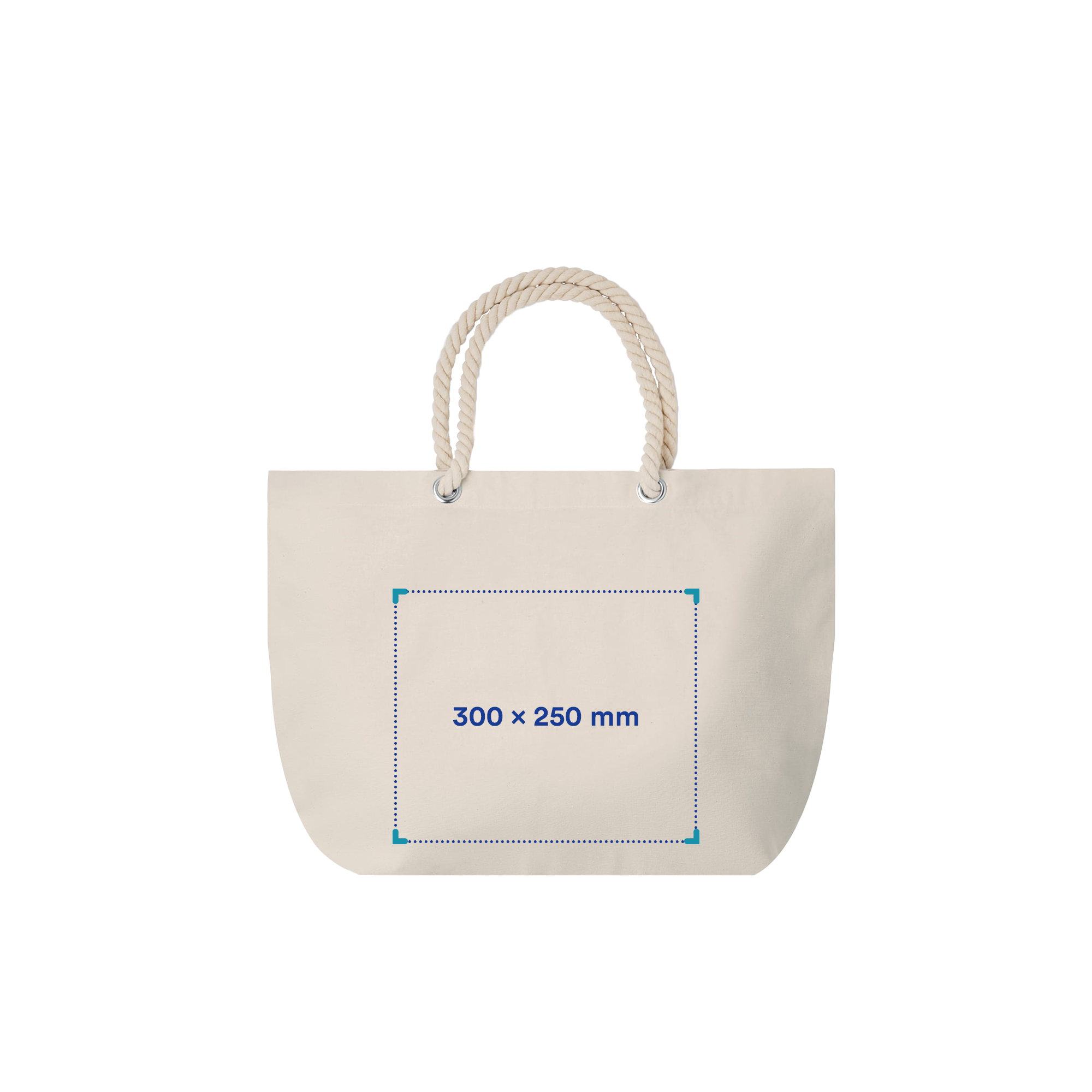 Borsa shopping - Cotone | 220 gr/mq | 55 x 15 x 39 cm | Stampa fino a 4 colori