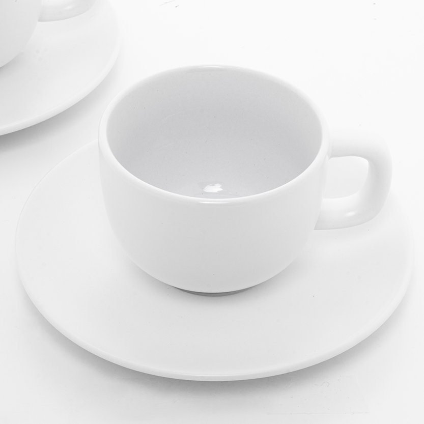 Set de tasses à cappuccino – Céramique de haute qualité | Finition mate | Lot de 2