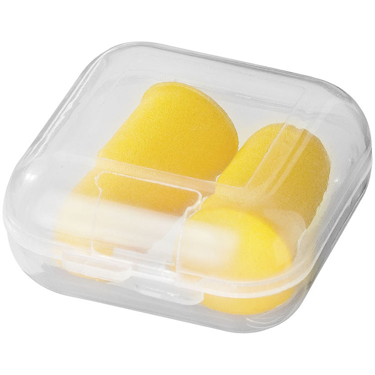 Oordopjes Serenity – Reisset | PU-schuim | PP-plastic | Tot 3 kleuren bedrukken