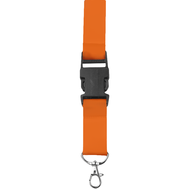 Keycord RPET - 20 mm | Full Colour | Met haak, buckle & veiligheidssluiting