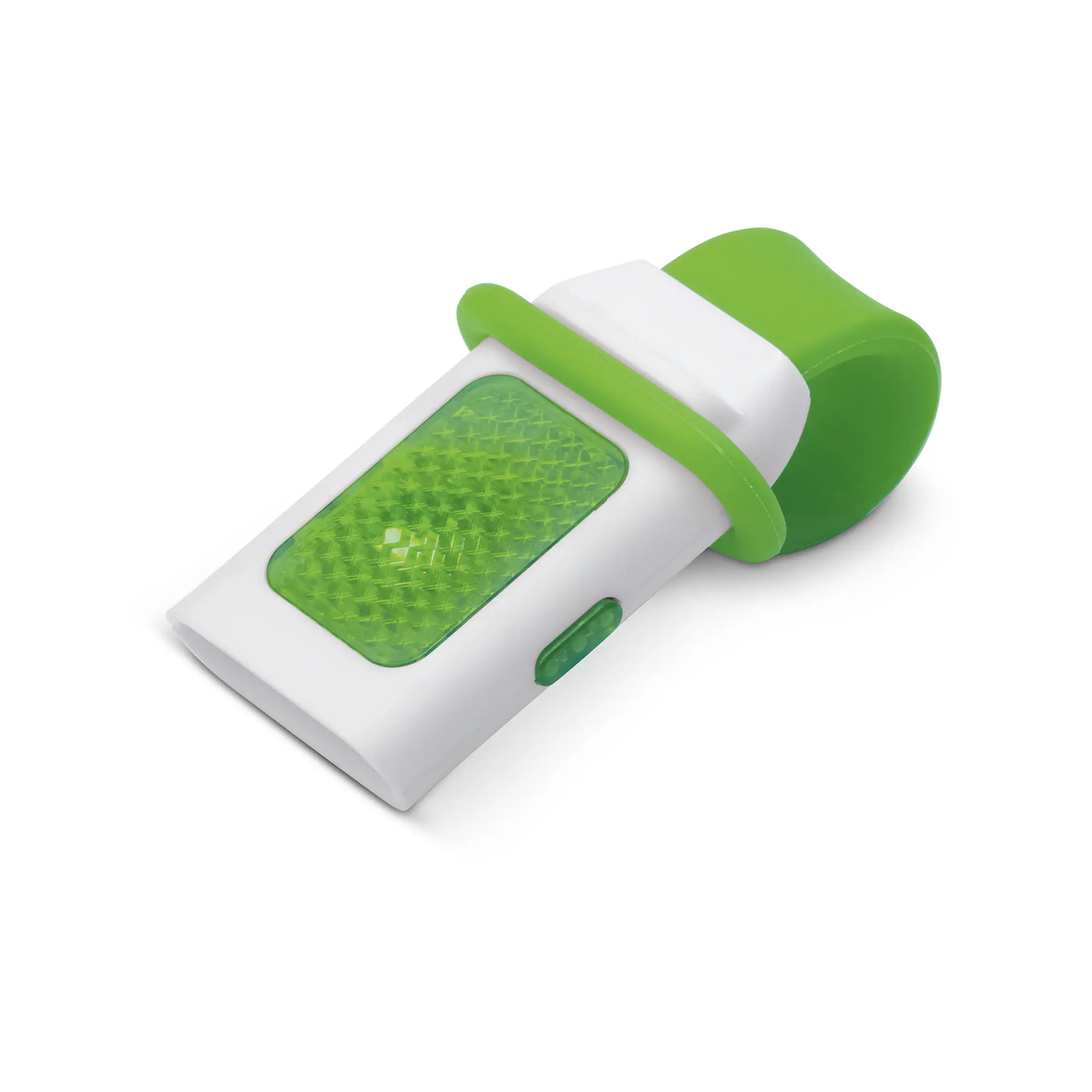 Lampe LED pliable compacte – Batterie incluse | Avec anneau | En plastique | Format de poche