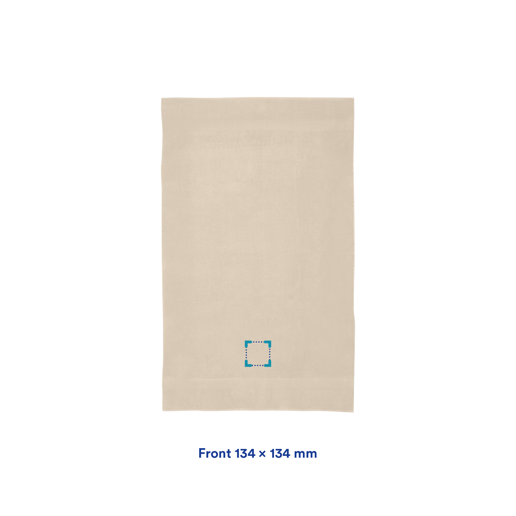 Telo mare - 180 x 100 cm | 450 gr/mq | Veloce | Ricamo
