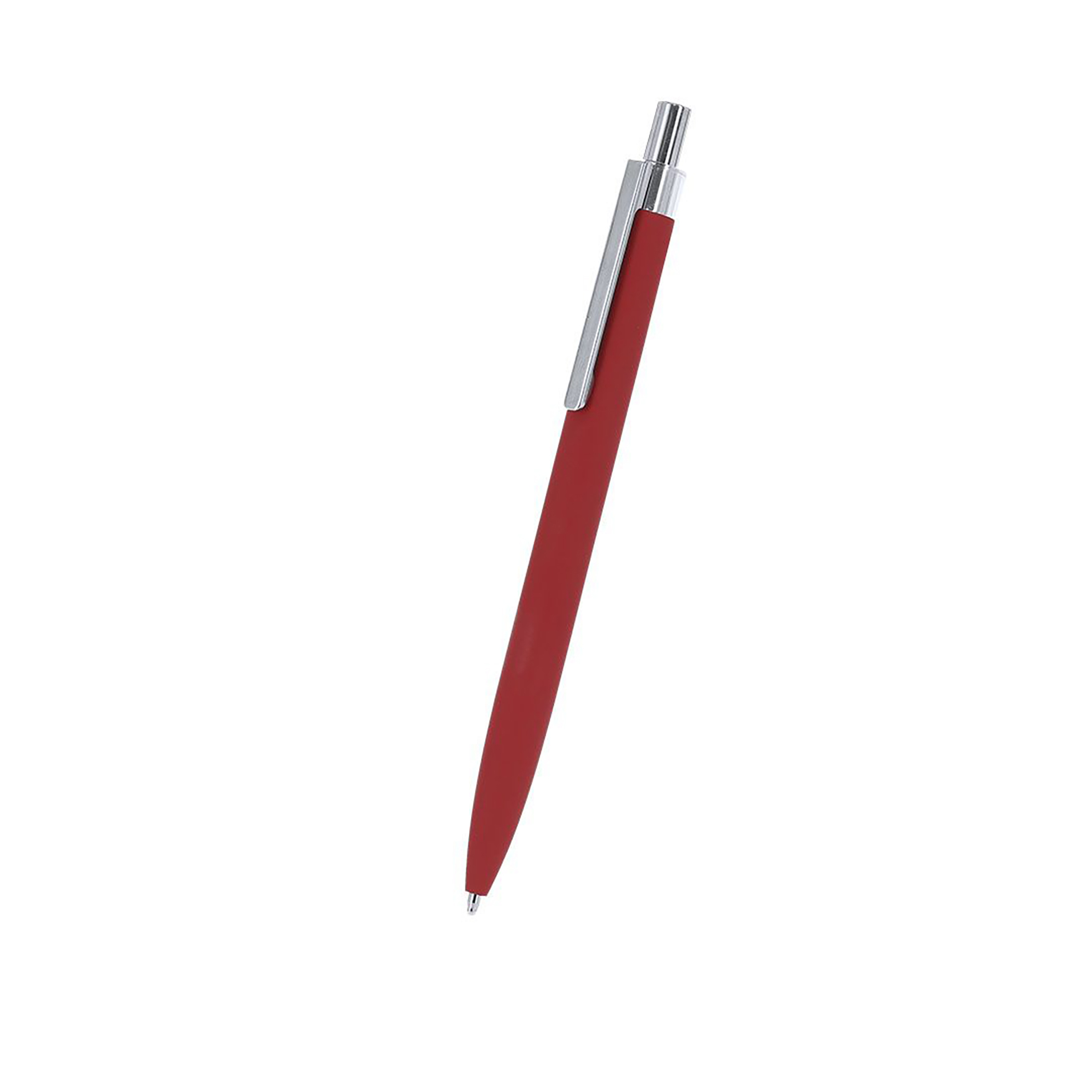 Balpen Daan - Gerecycled aluminium | Rubber afwerking | Full Colour bedrukking