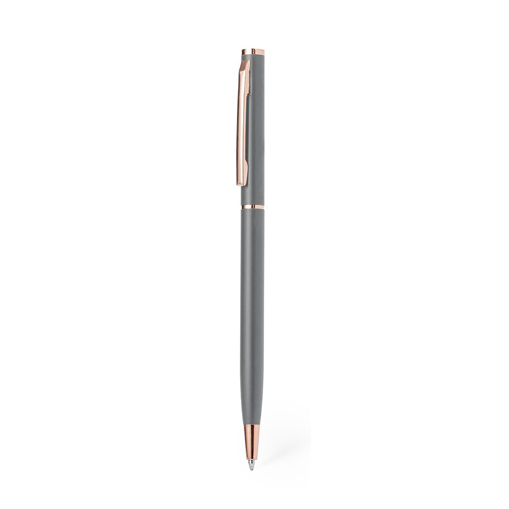 Balpen Luca - Aluminium | Draaimechanisme | Metallic afwerking