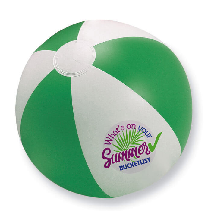 Ballon de plage - Ø 23,5 cm | 1 panneau imprimé