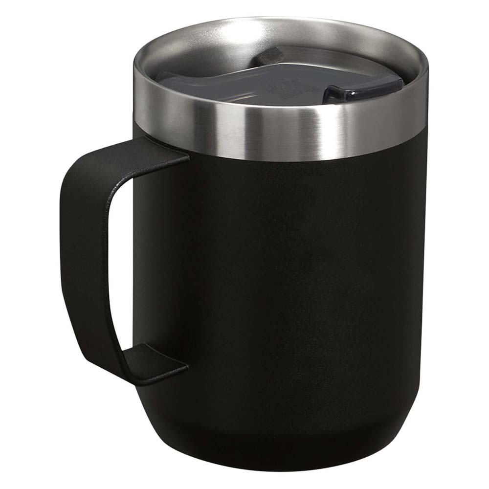 Stanley Everyday 236 ml Camp Mug – Auslaufsicher | Recycelter Stahl | Trinkdeckel