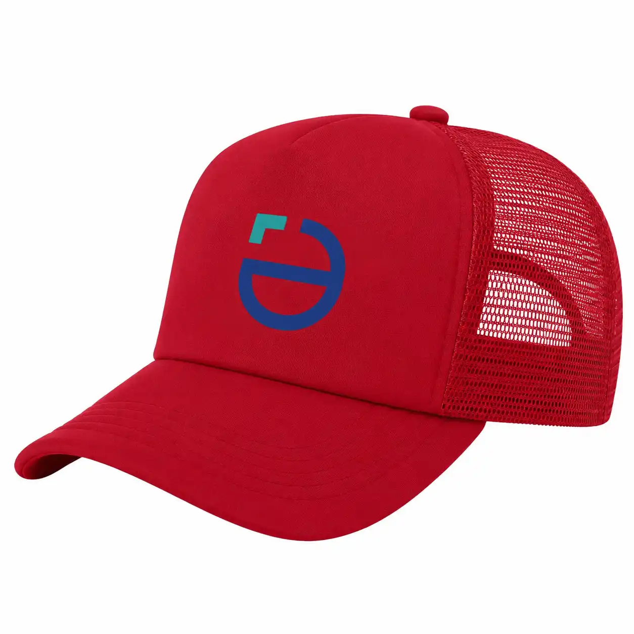 Casquette trucker Debby | Polyester | 5 panneaux | Impression jusqu'à 4 couleurs