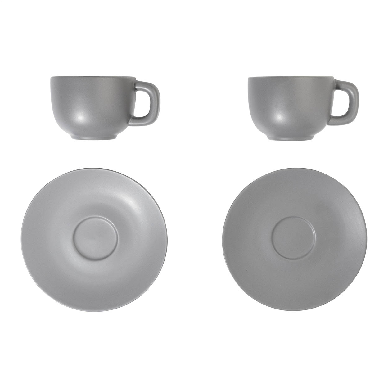 Set de tasses à cappuccino – Céramique de haute qualité | Finition mate | Lot de 2