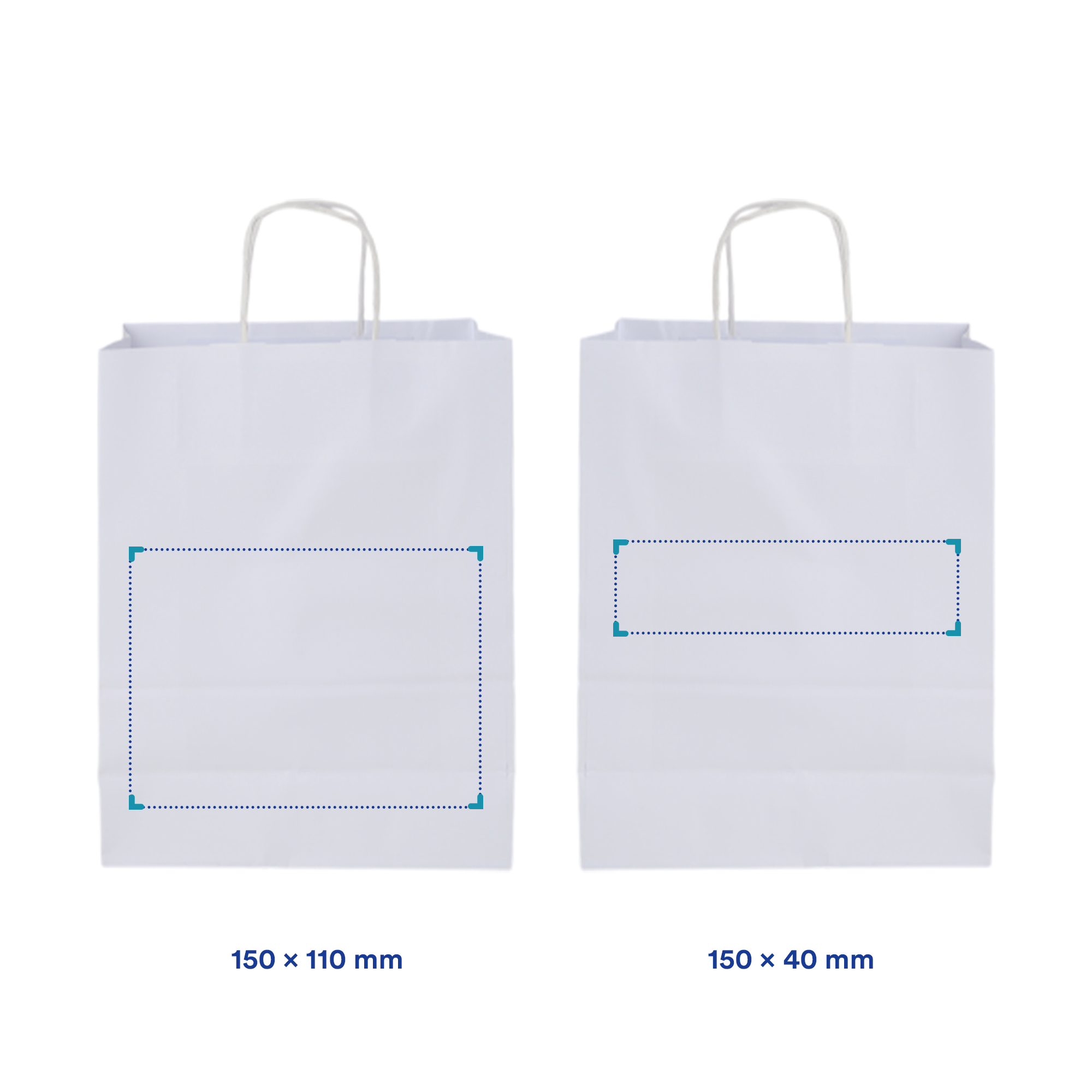 Sac en papier Olly – A5 | 90 g/m² | Quadrichromie | Certifié FSC