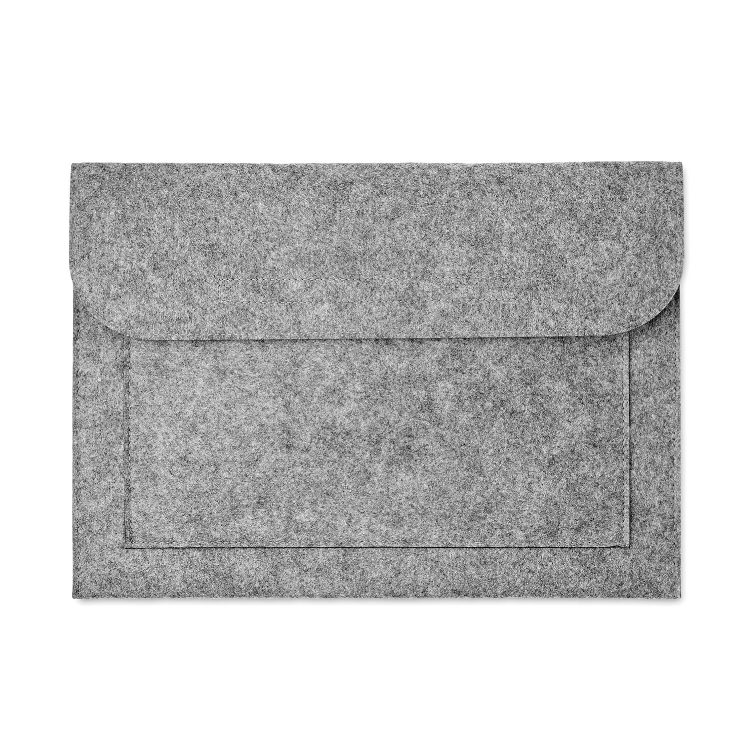 Housse pour ordinateur portable - 15 pouces | Feutre RPET | Poche avant