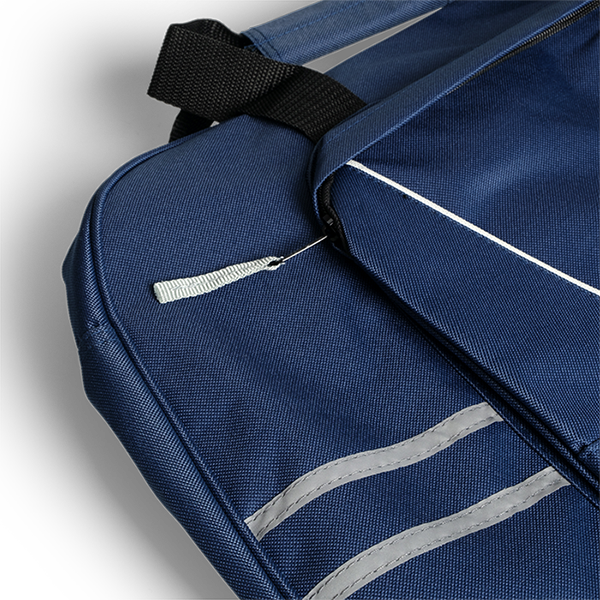 Sporttas Vera - Polyester | 2 ritsvakken | Reflectiestrepen | 45 L