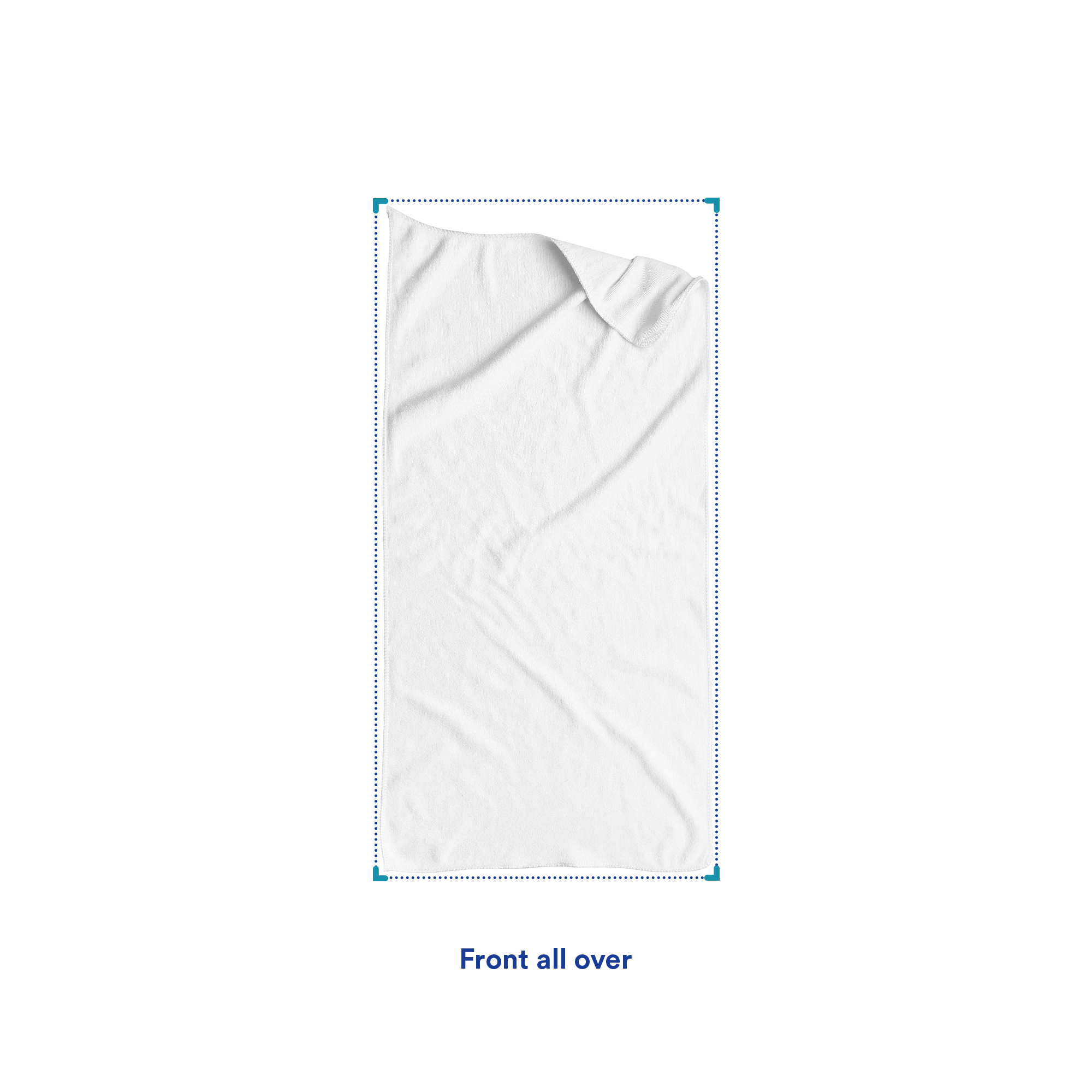 Serviette de bain - 100 x 50 cm | 400g/m² | Coton & Polyester | Impression intégrale possible