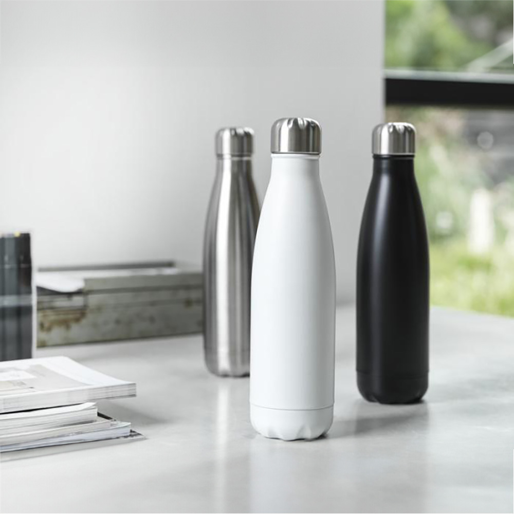 Thermos - 500 ml | Acciaio inossidabile riciclato | A tenuta stagna | Stampa in 4 colori