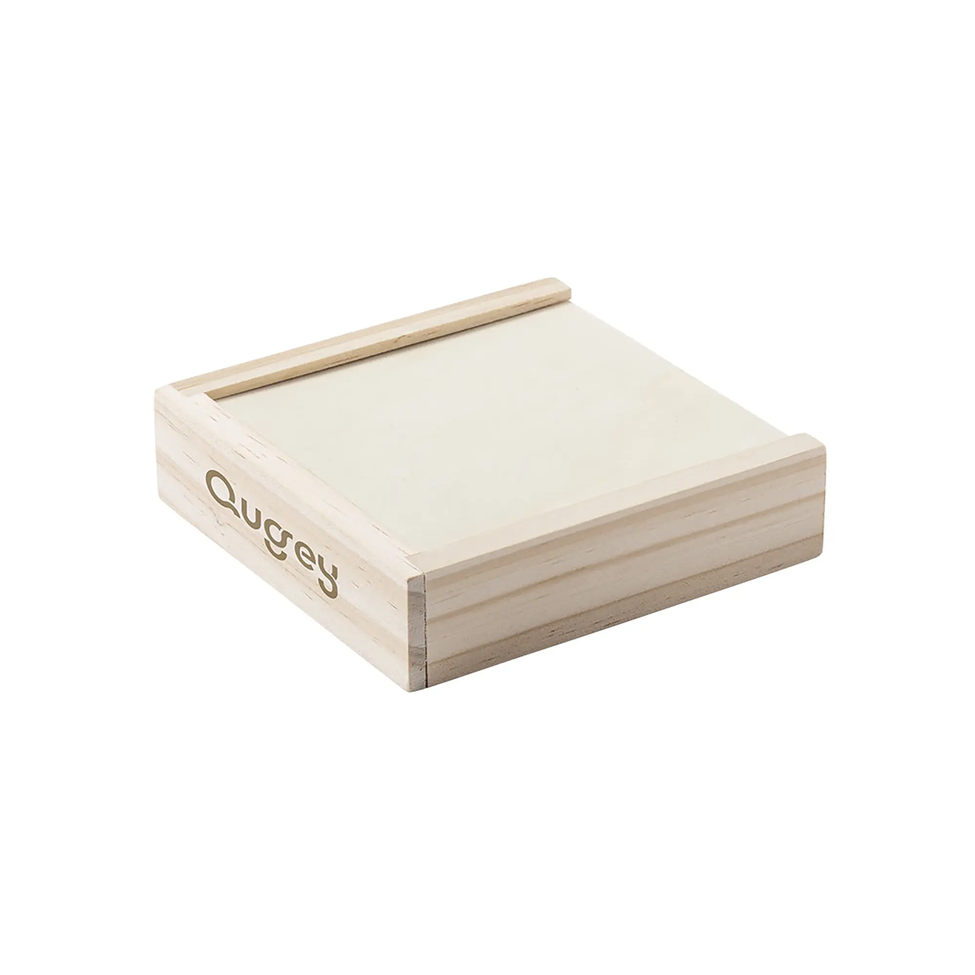 Coffret de jeux en bois |Trois en un | Couvercles coulissants