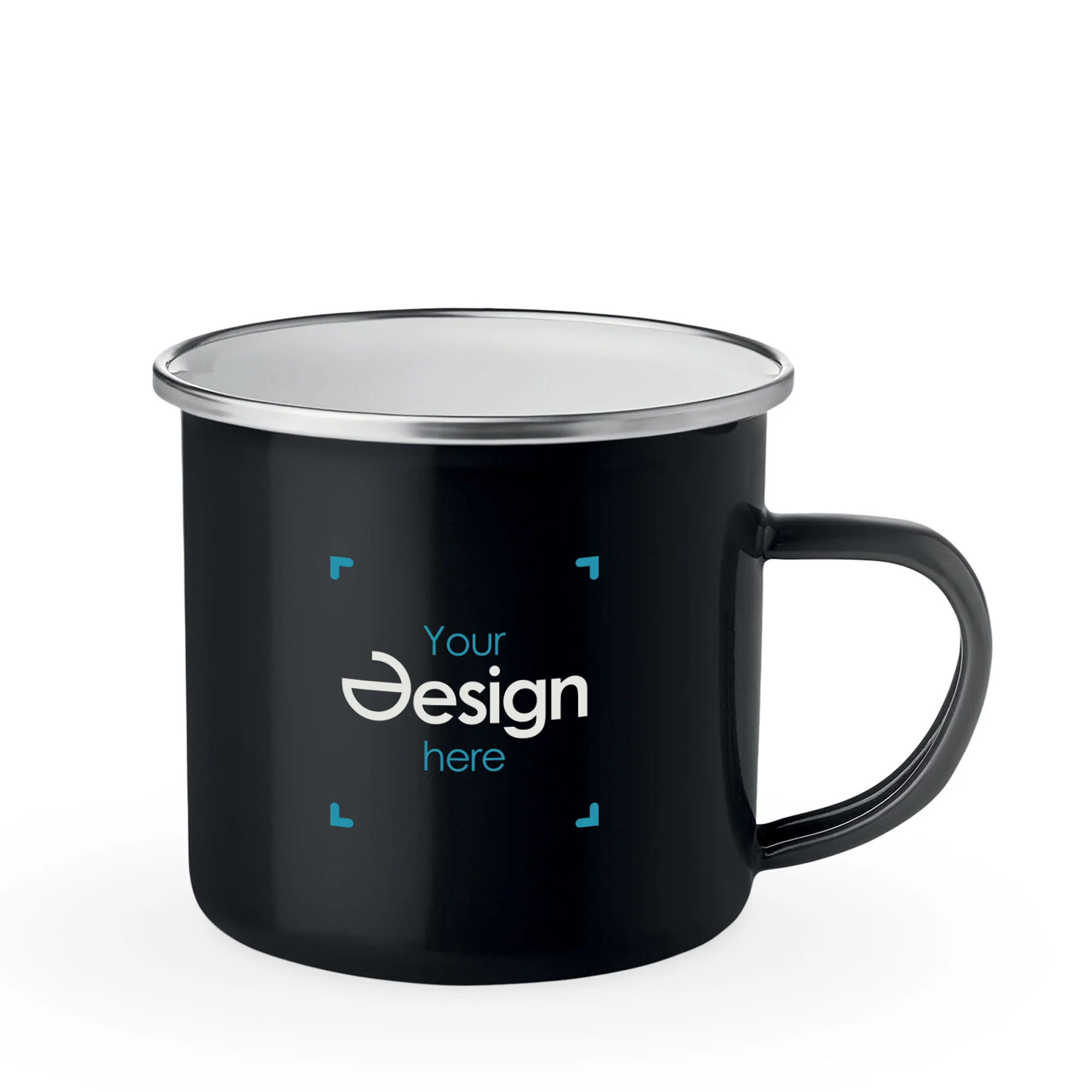 Tazza smaltata - 350 ml | Colorato | Stampa o incisione a 1-4 colori