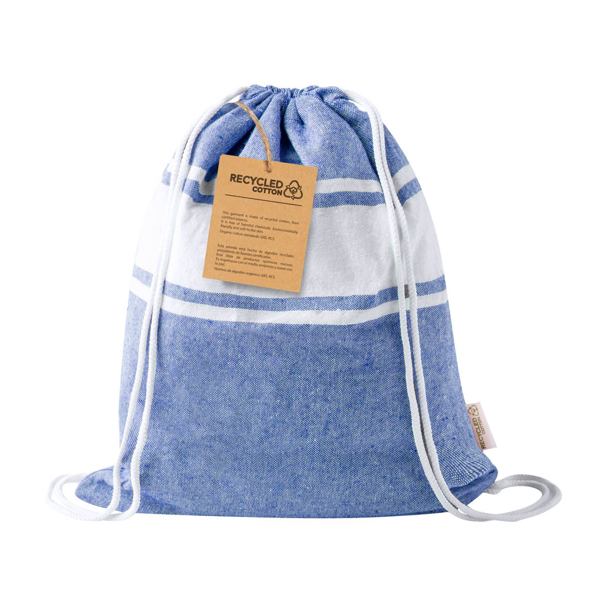 Telo mare - 180 x 90 cm | Cotone riciclato | 170 g/m²