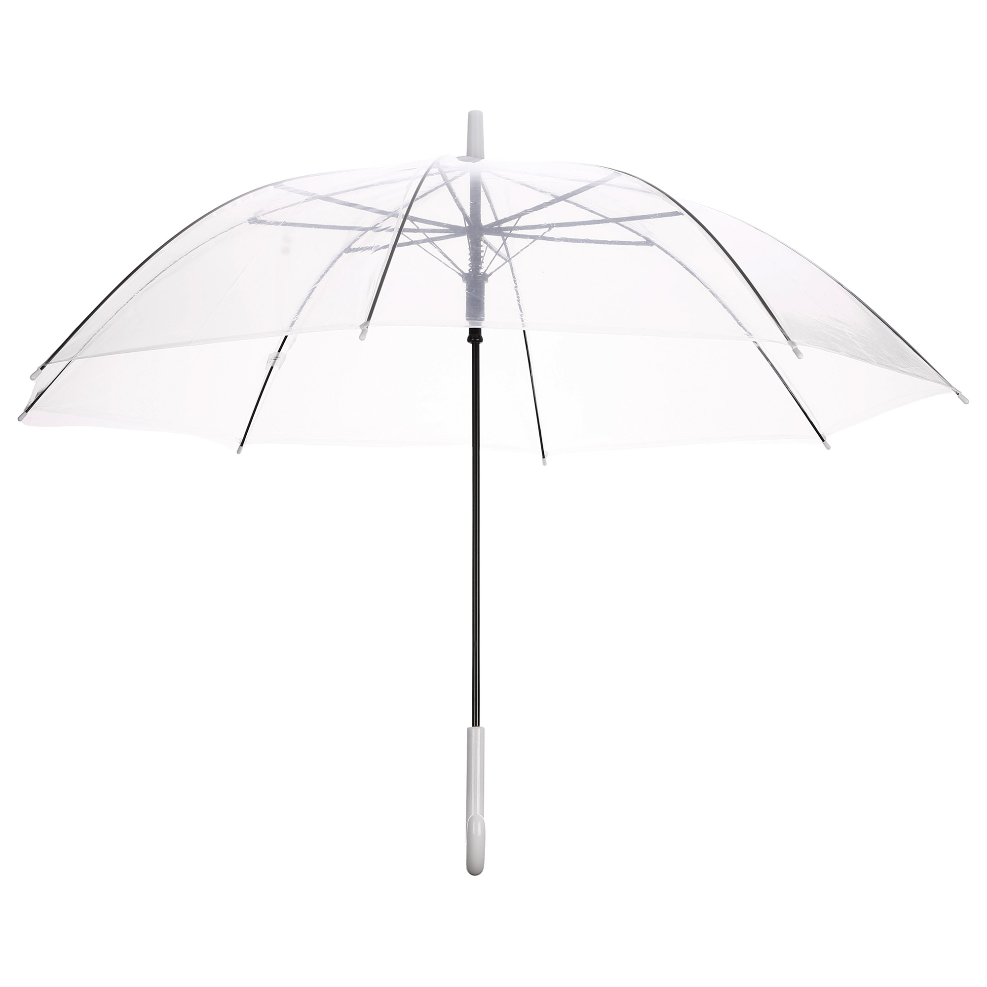 POE Regenschirm – Transparentes Design | Automatische Öffnung | Robustes Metallgestell | 8 Segmente