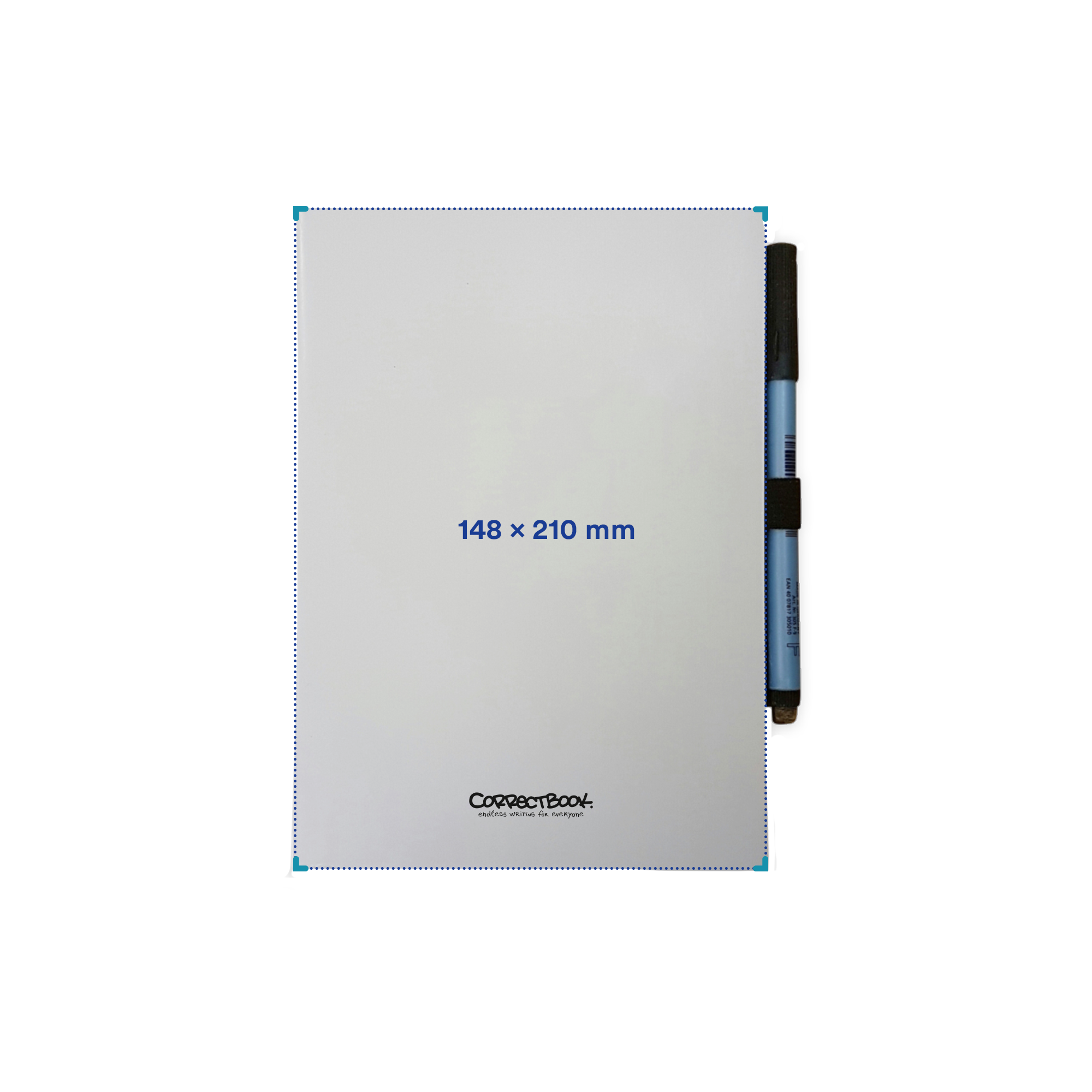 Libro corretto - A5 | 8 pagine | Cancellabile | Quadricromia