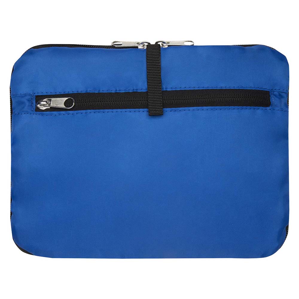 Borsa shopper pieghevole in RPET – 16 L | Certificata GRS | Senza PVC | Con cerniera | Manici lunghi