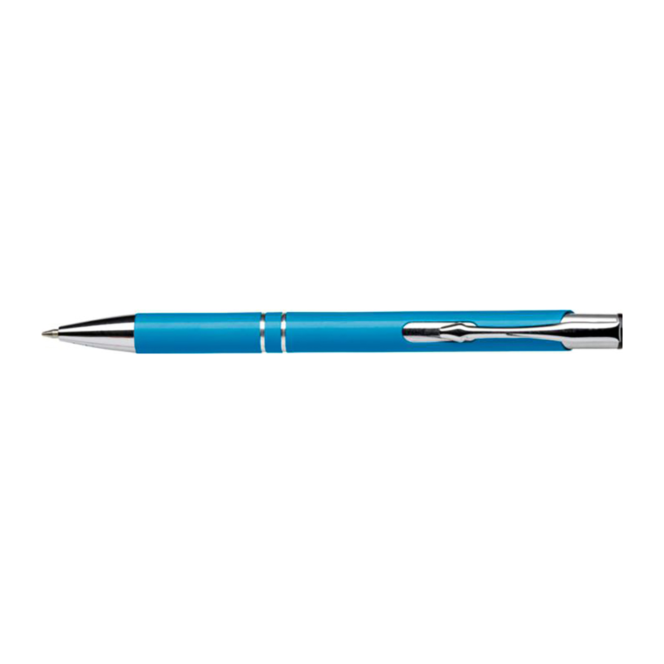Stylo bille Kamari en aluminium recyclé – Encre bleue | Léger | Éco‑responsable | Design fin
