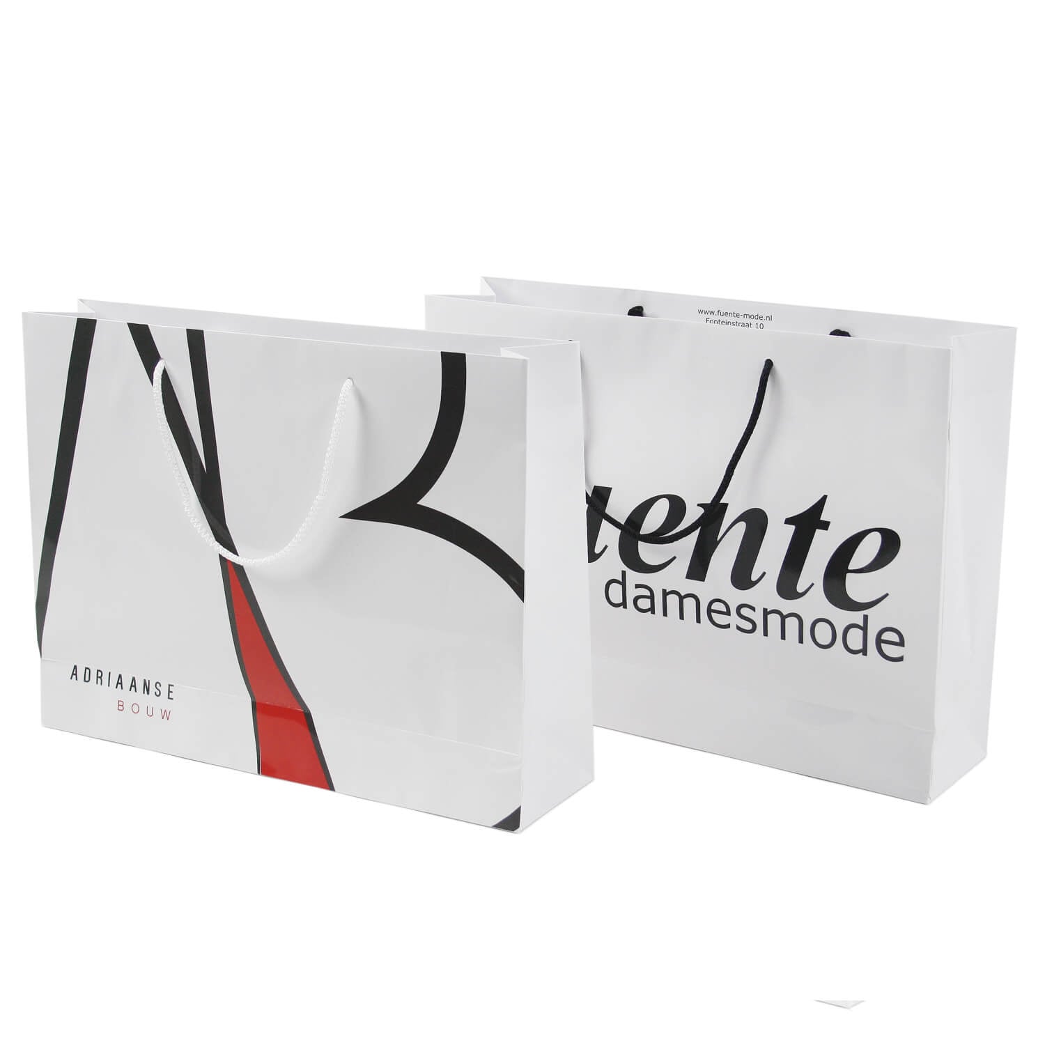 Glossy shopper Karin - A3 | All-over opdruk | PEFC-gecertificeerd