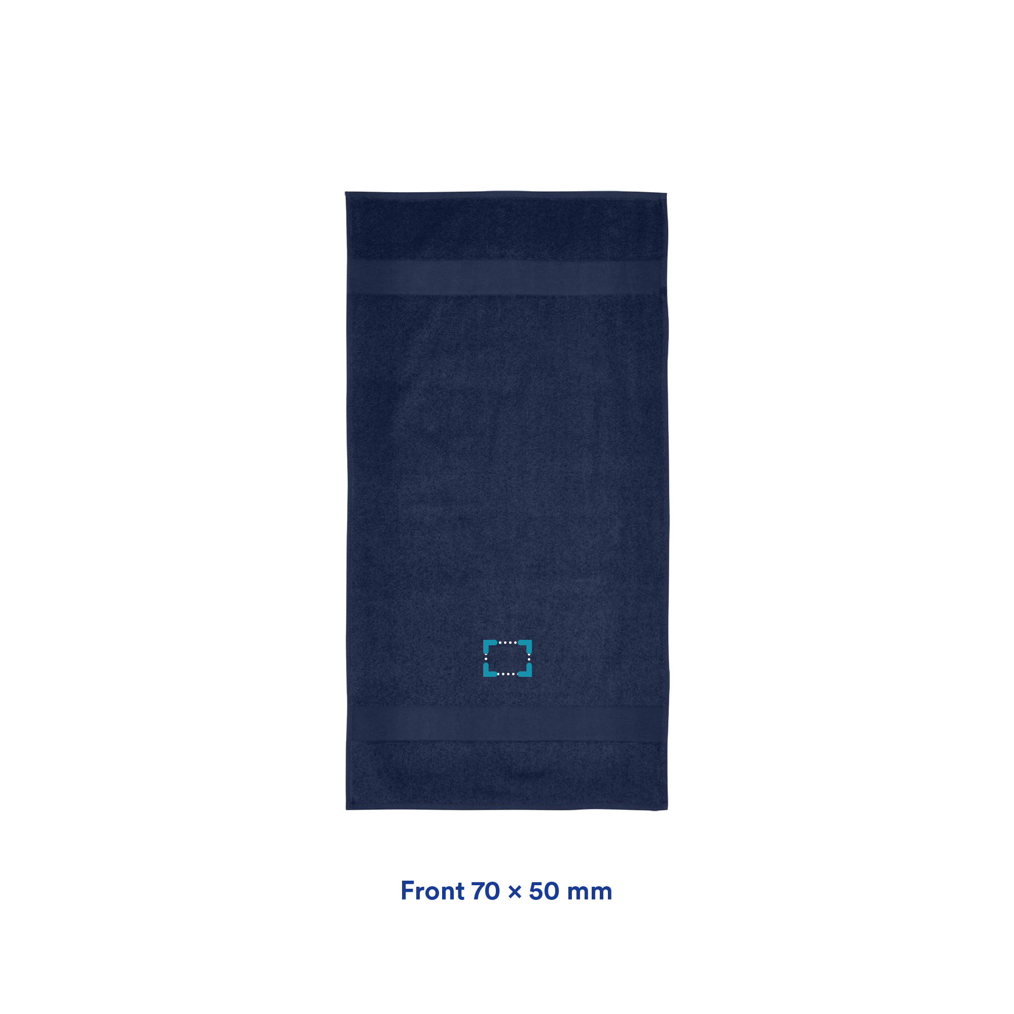 Telo bagno - 100 x 50 | 450 gr/mq | Veloce | Ricamo