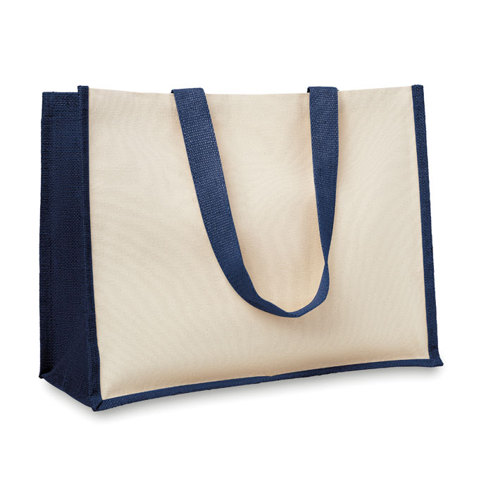Jute Shopper Vince - 210 g/m² | 42x19x33 cm | Tot vier kleuren bedrukking