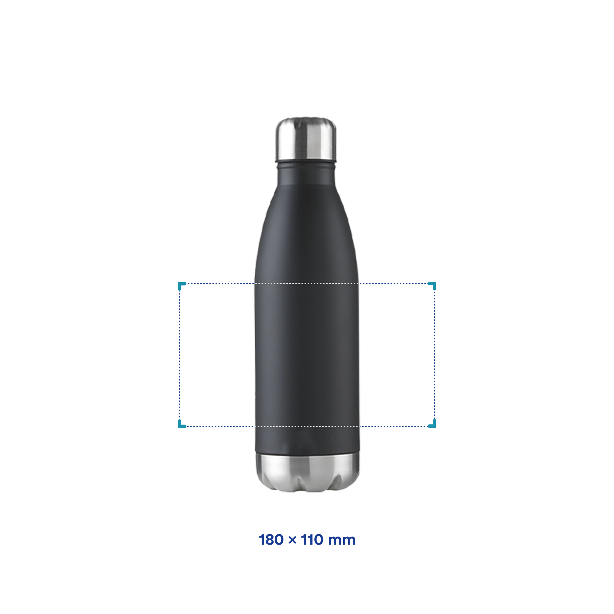 Thermosflasche Aria | 500 ml | Doppelwandig | Edelstahl
