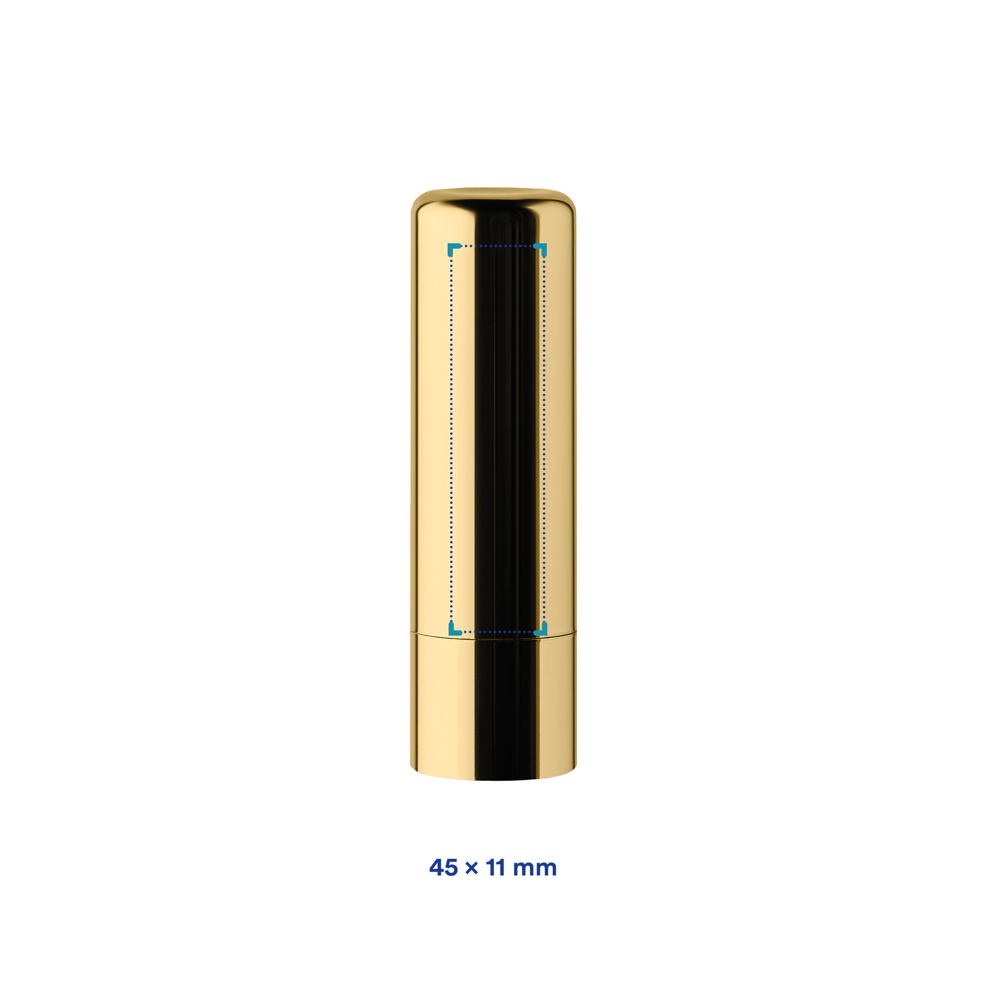 Lippenbalsam Stock Metallic | UV-Finish