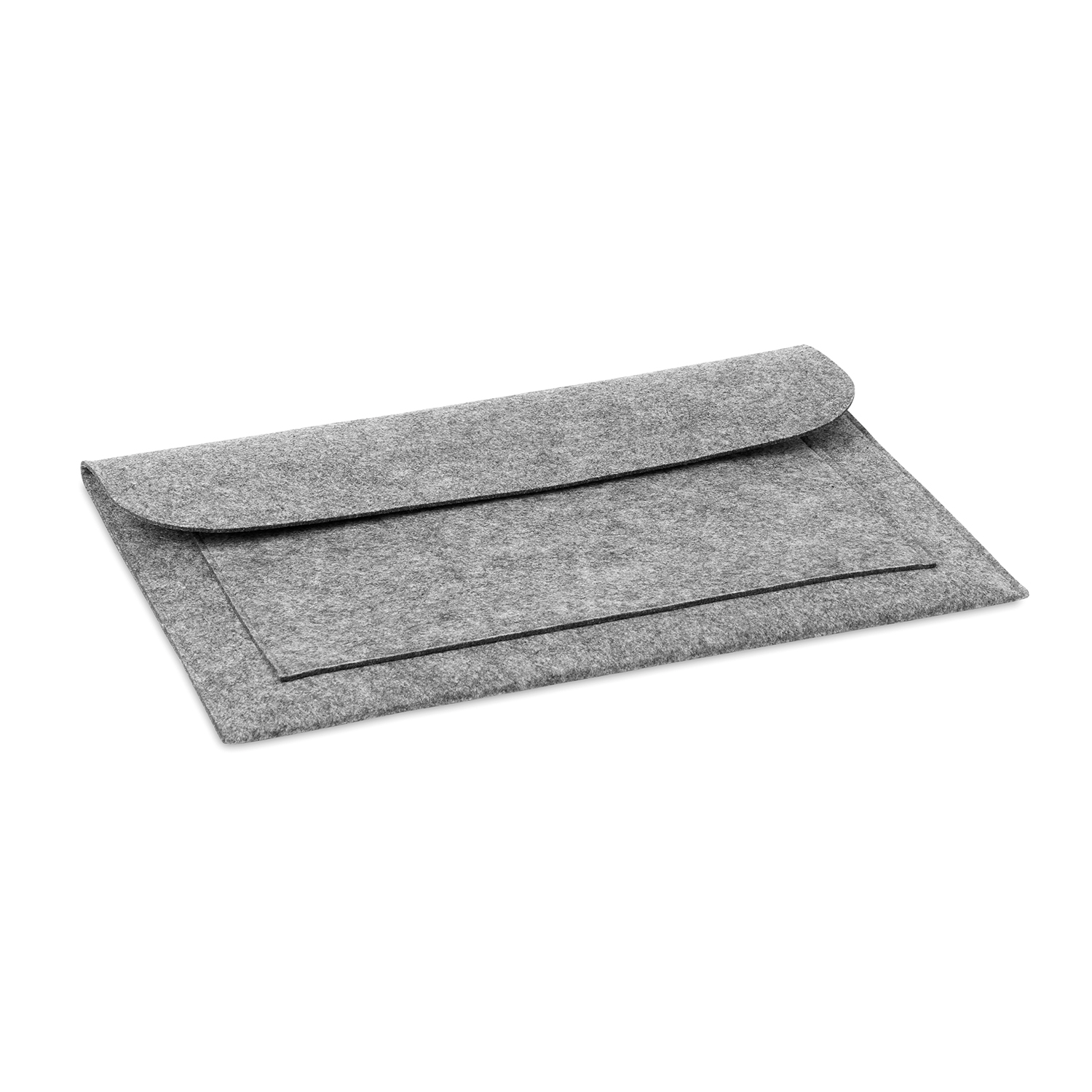 Housse pour ordinateur portable - 15 pouces | Feutre RPET | Poche avant