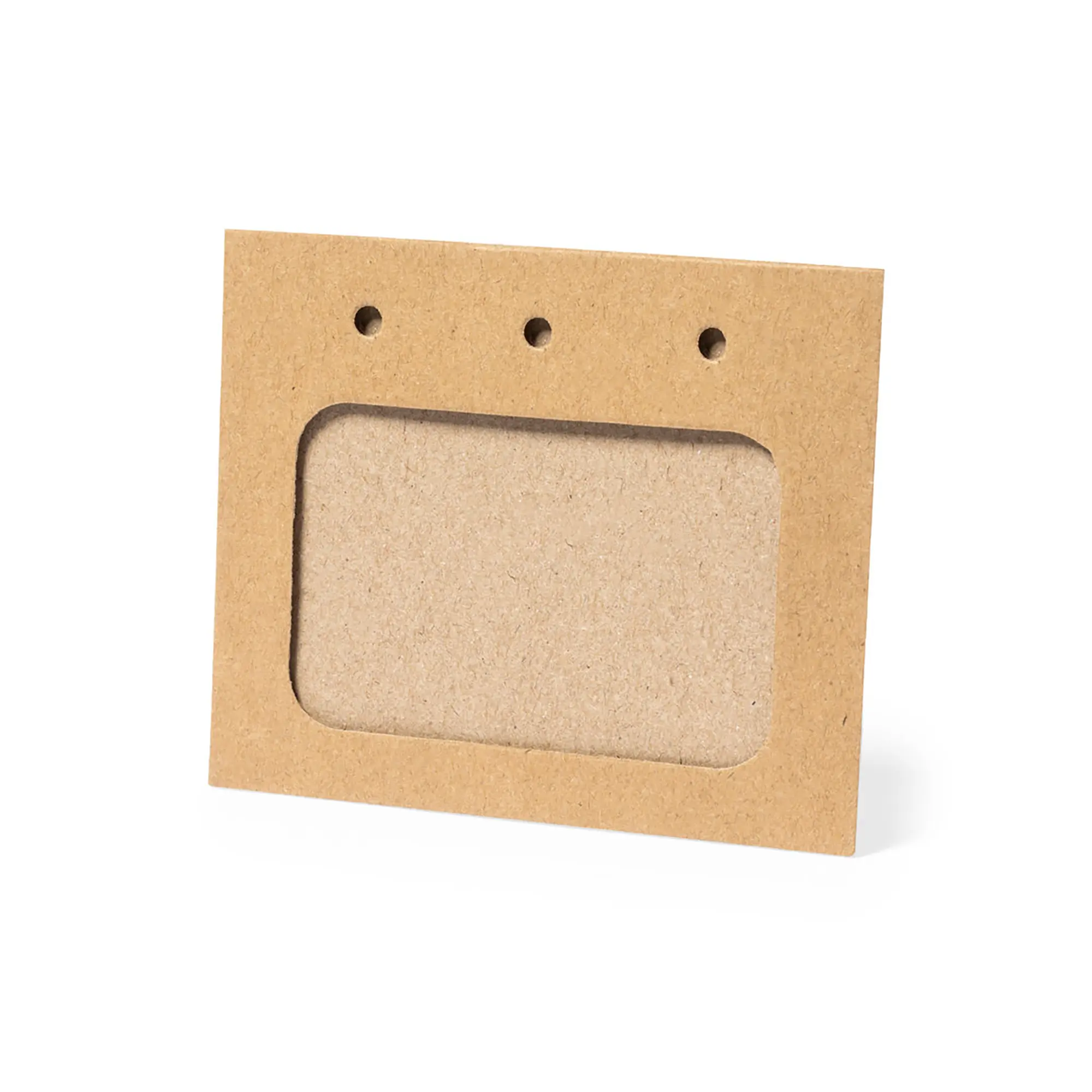 Porte-badge en carton recyclé – Léger | Fenêtre découpée | Nature line | Écoresponsable