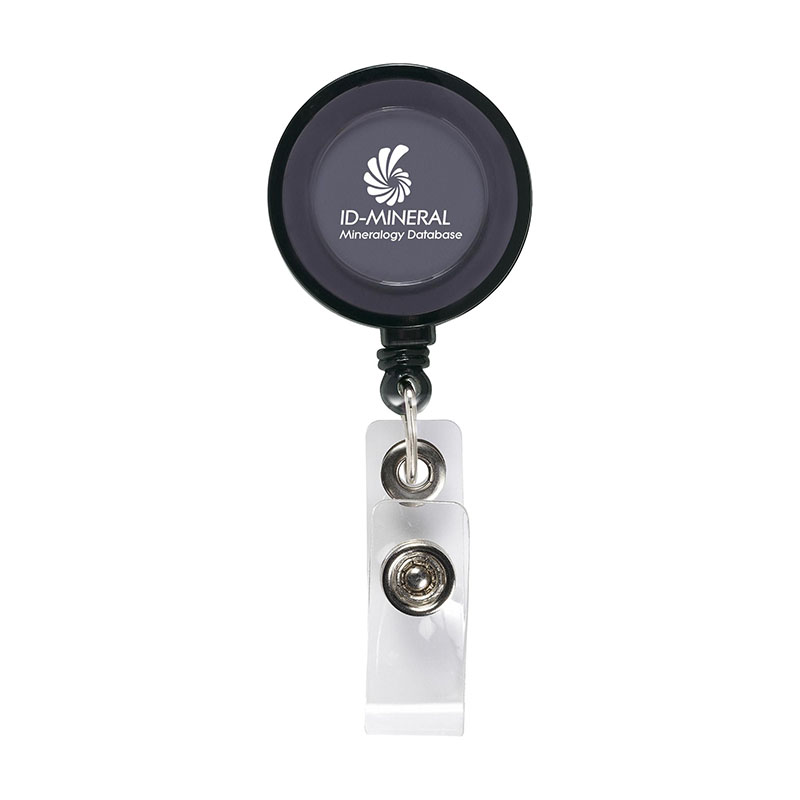 Porte-badge | Clip de fixation | 8,5 x 3,2 x 1,5 cm | Plastique