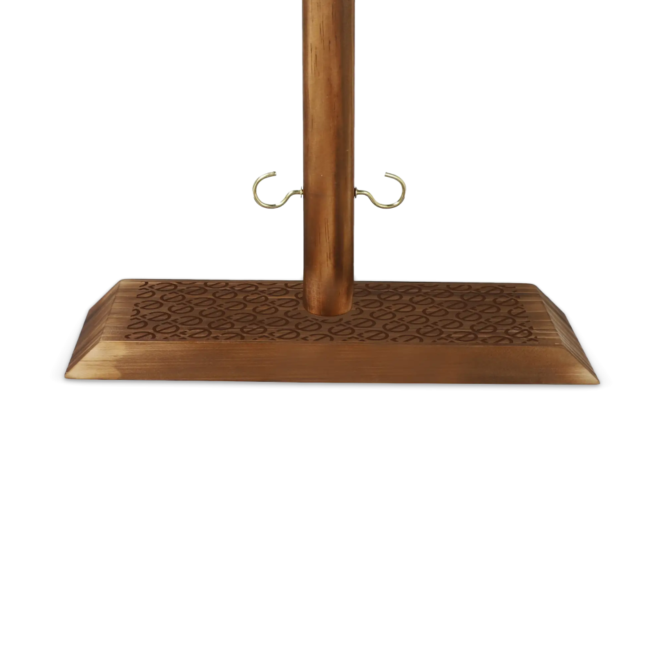 Ring‑Toss Spiel – Holz Tischmodell | Kompaktes Format
