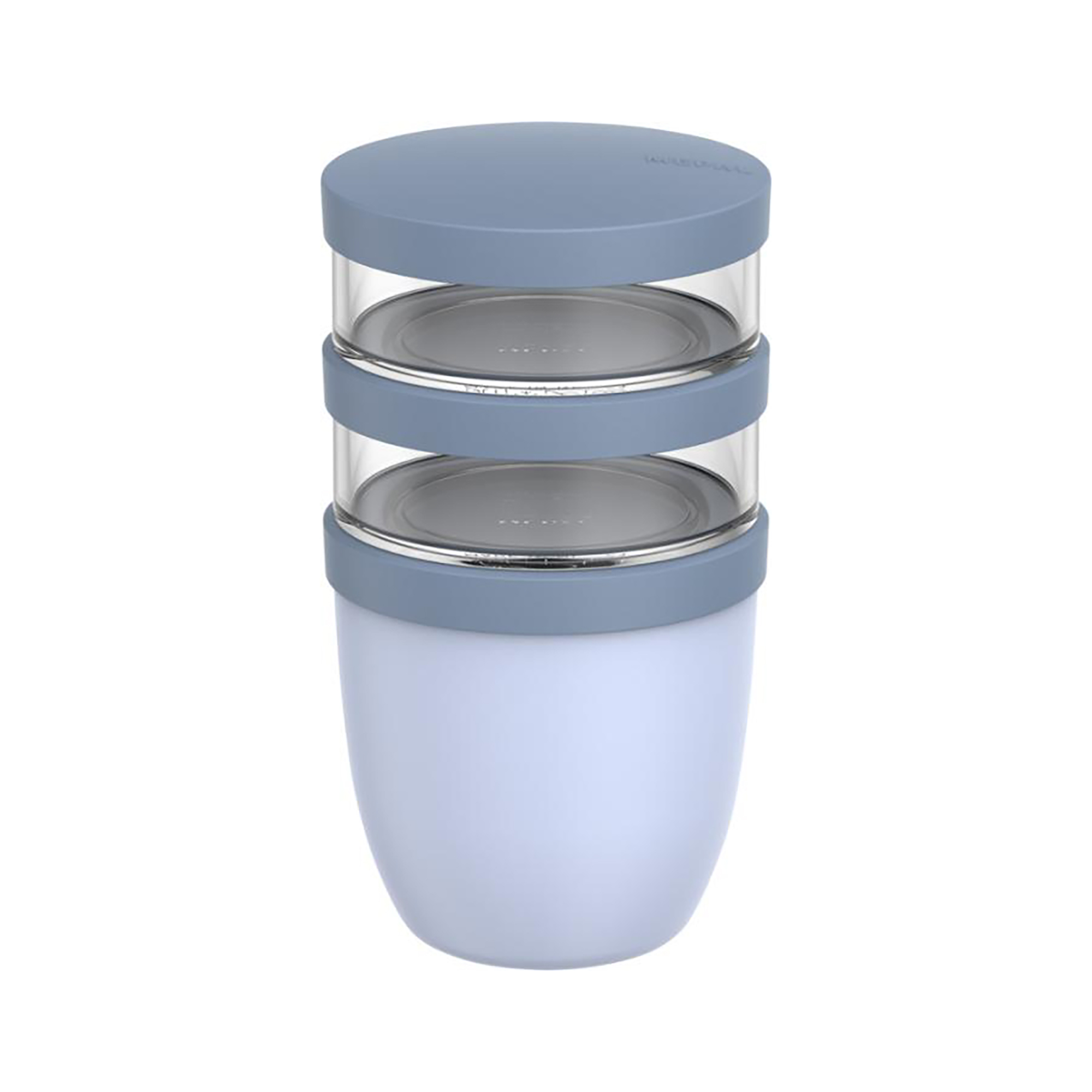 Lunch box Mepal – Trois compartiments | 500 ml + 2 × 200 ml | Étanche | Sans BPA