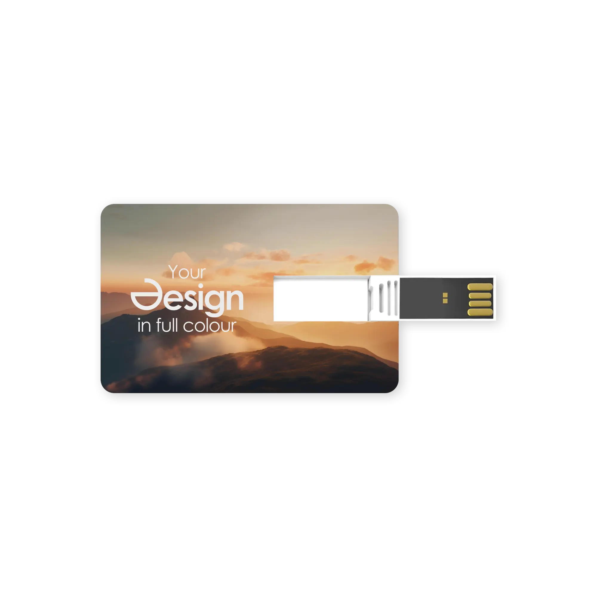 USB Kreditkarte - Schnell | 4-64 GB | Vollfarbe