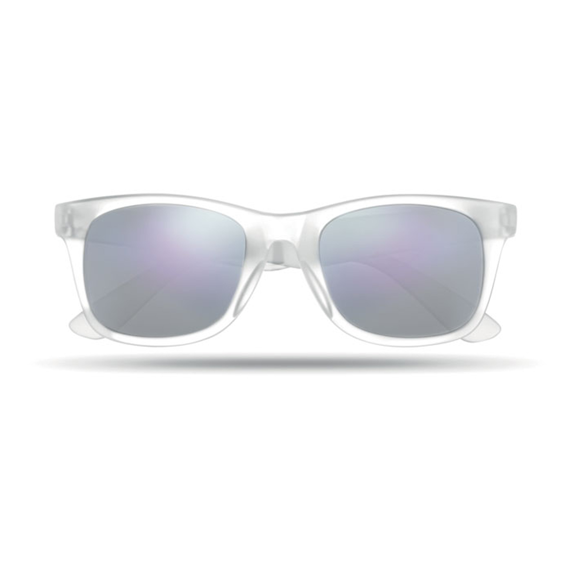 Occhiali da sole- UV400 | Occhiali a specchio | Cornice trasparente