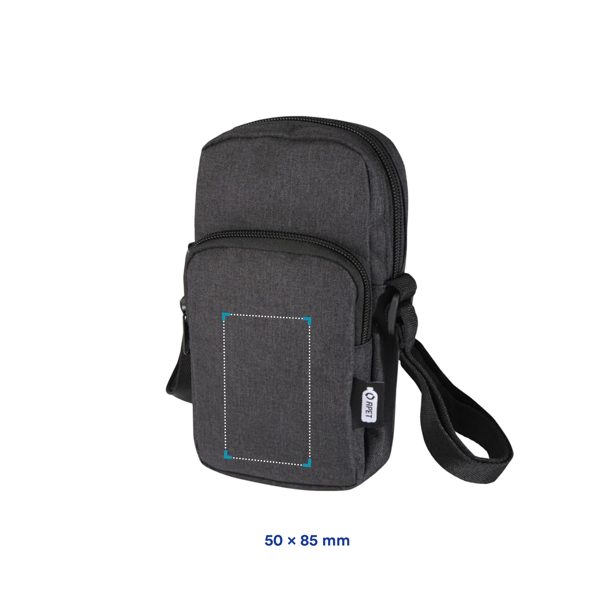 Handytasche Ross – GRS recycelt | Wasserabweisend | Verstellbare Kordel | Leicht