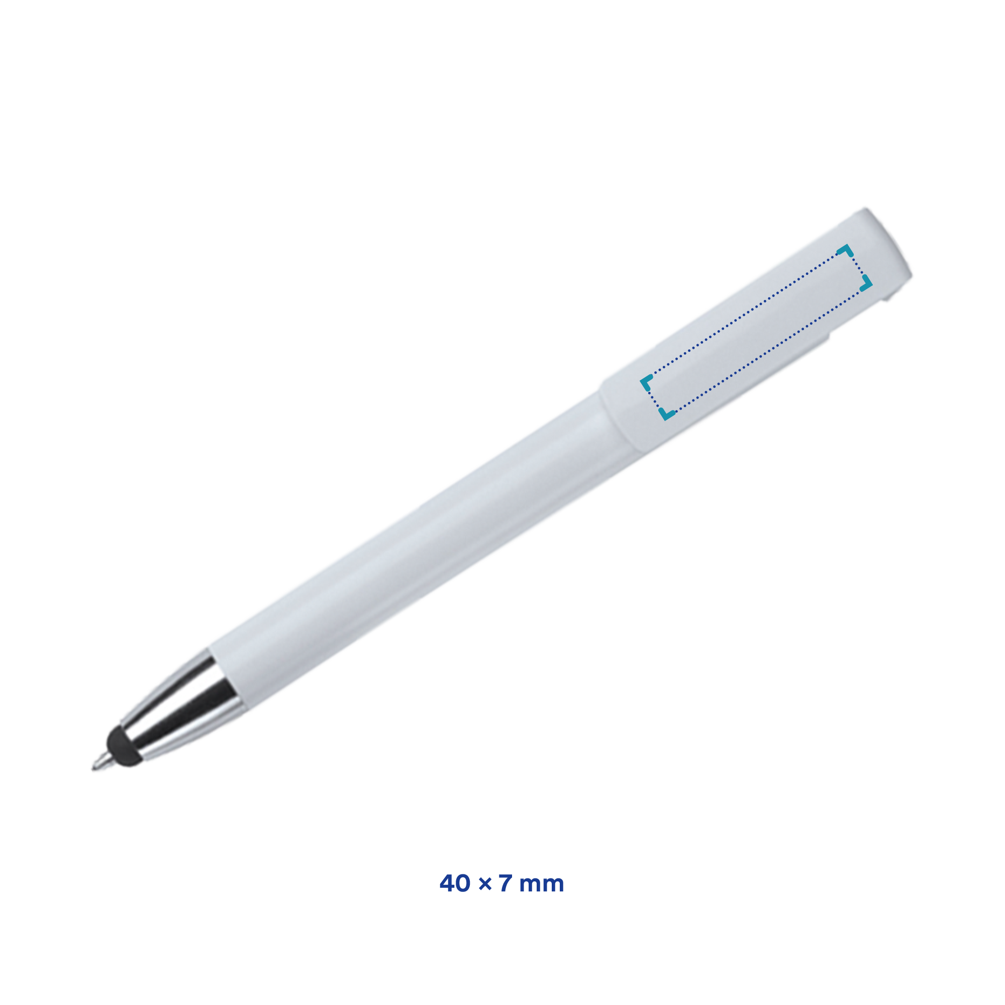 Stylo stylet | Multifonctionnel | Avec support téléphone | Impression jusqu'à 4 couleurs